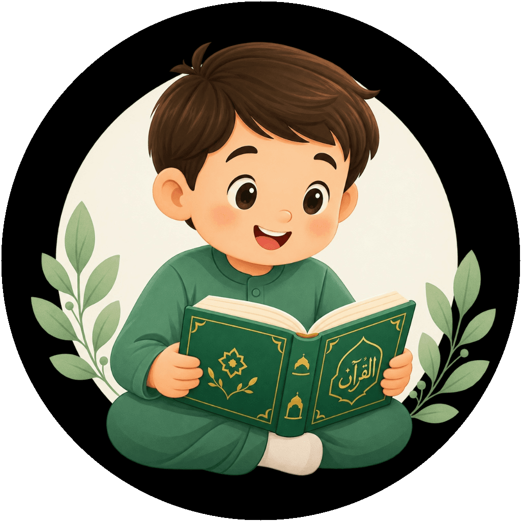 Child-Friendly Child Reading Artwork