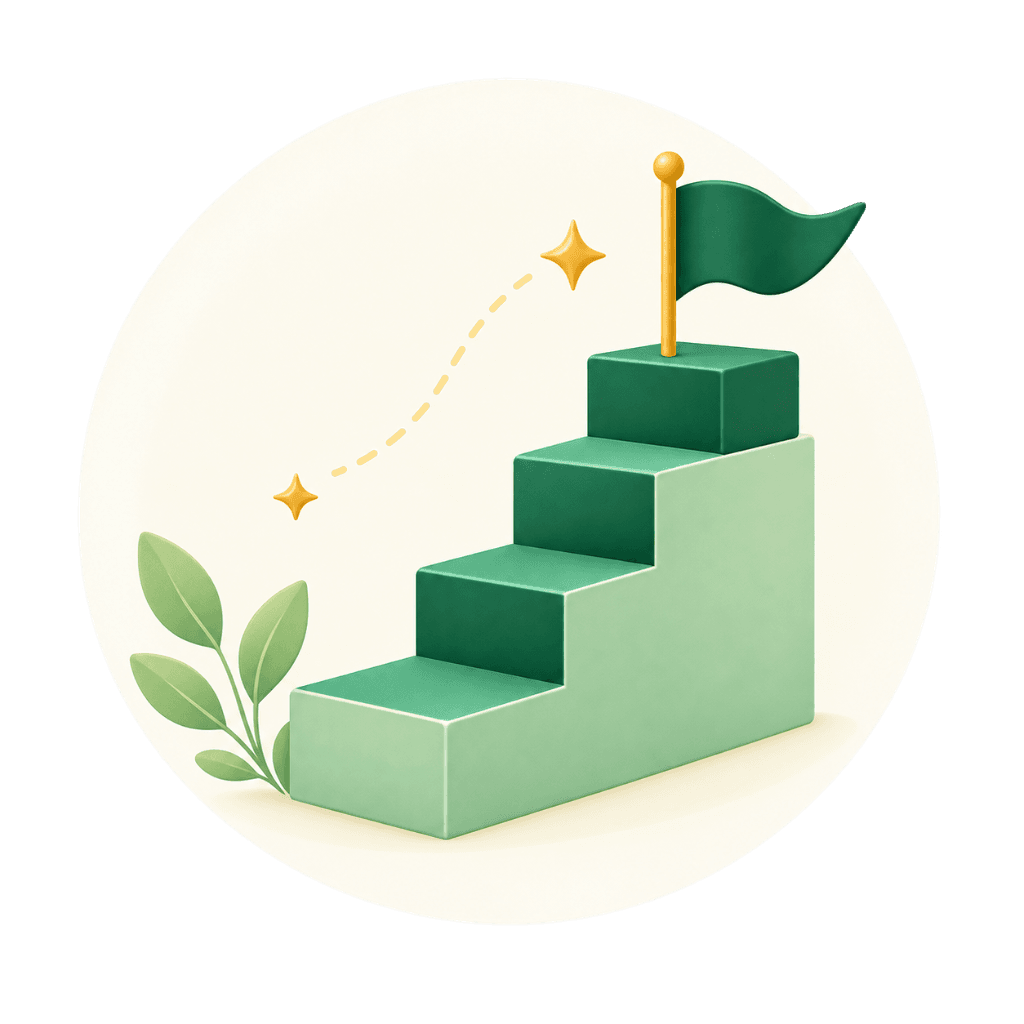 Step-by-Step Learning 3D Stairs Artwork